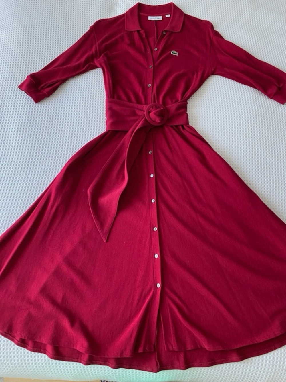 Lacoste France Shirt Dress